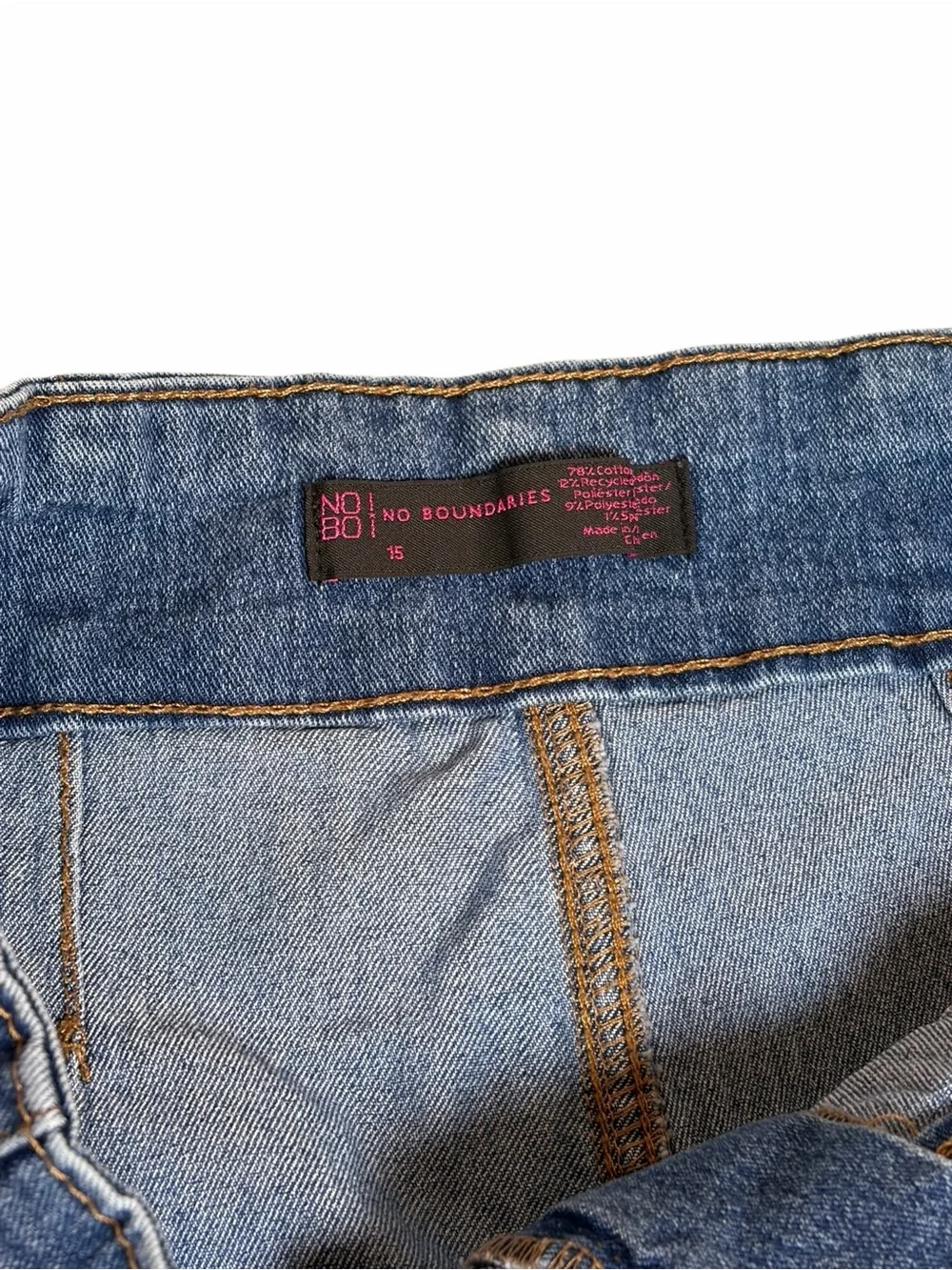 No Boundaries Stretch Flare High Rise Jeans Plus Size 15